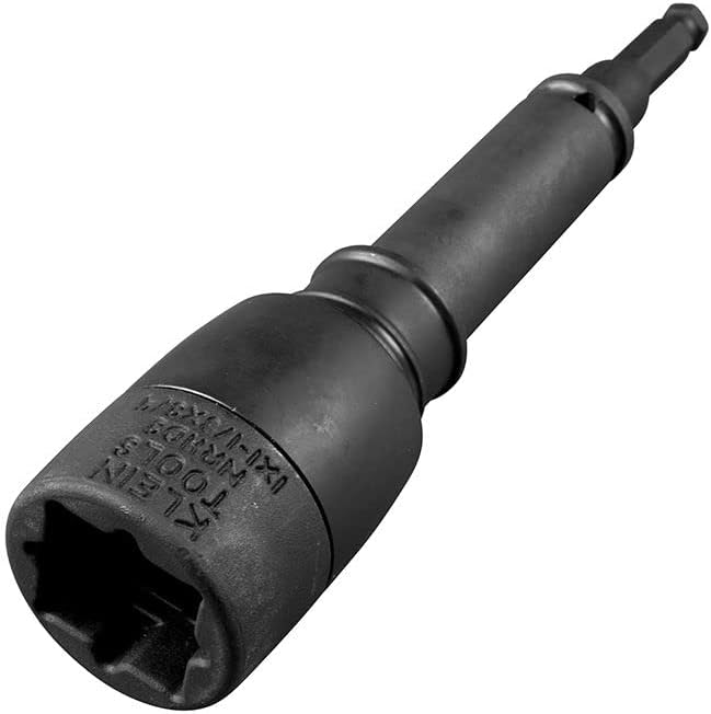 Single-Ended Impact Socket, Made in USA, Three Square Socket Sizes: 3/4-, 1-, and 1-1/8-Inch