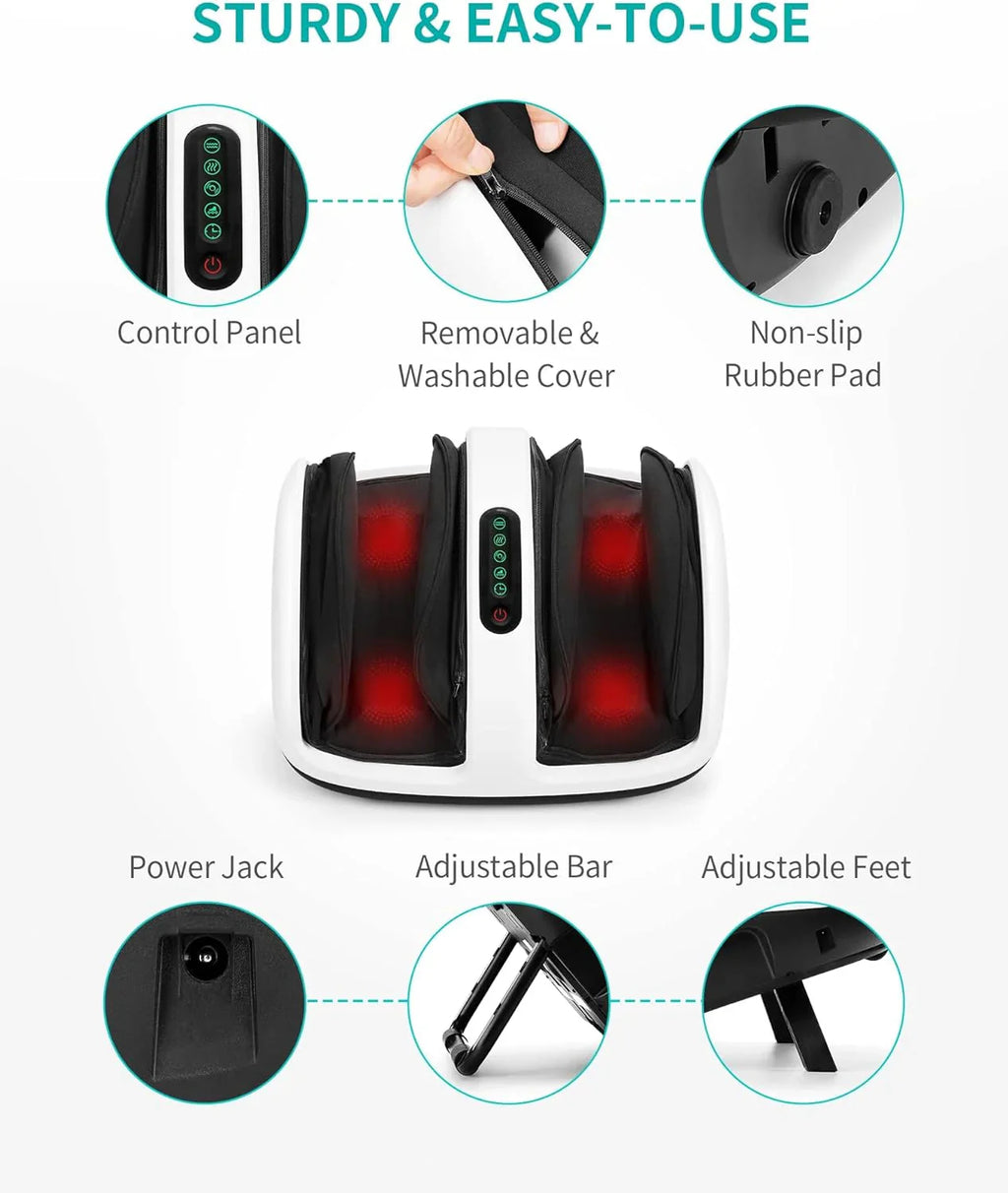 Foot Massager, Shiatsu Foot and Calf Massager