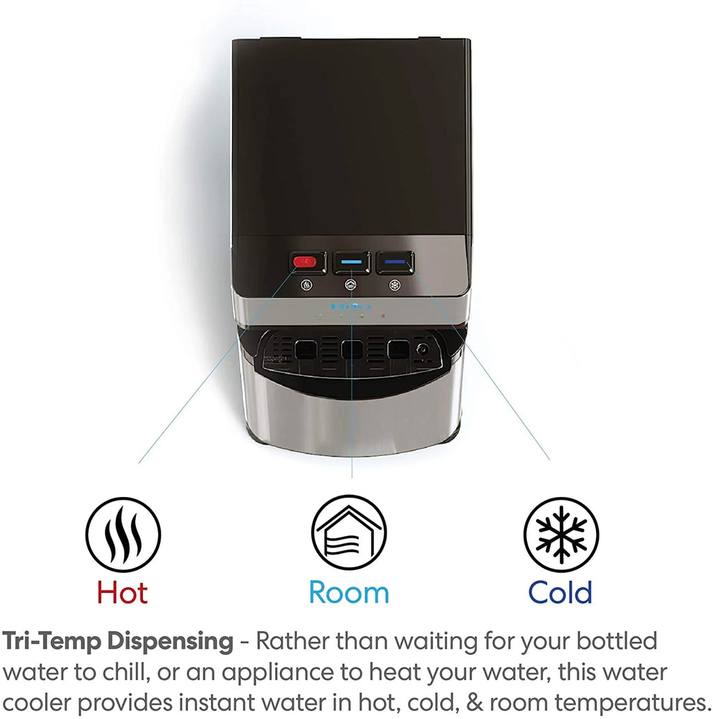 Brio Self Cleaning Bottom Loading Water Cooler Water Dispenser 3 Temperature Settings