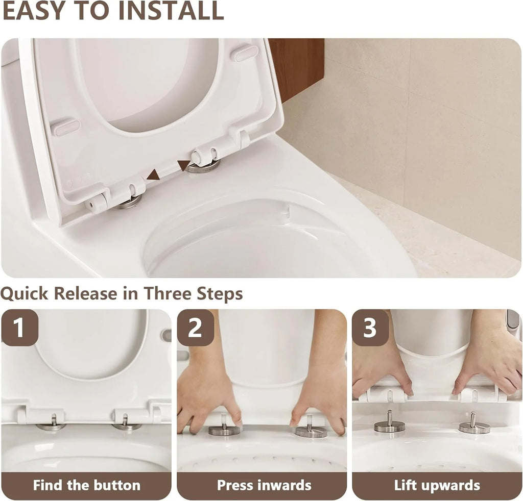 Deer Valley One Piece Toilet, Dual Flush, ADA Height, White