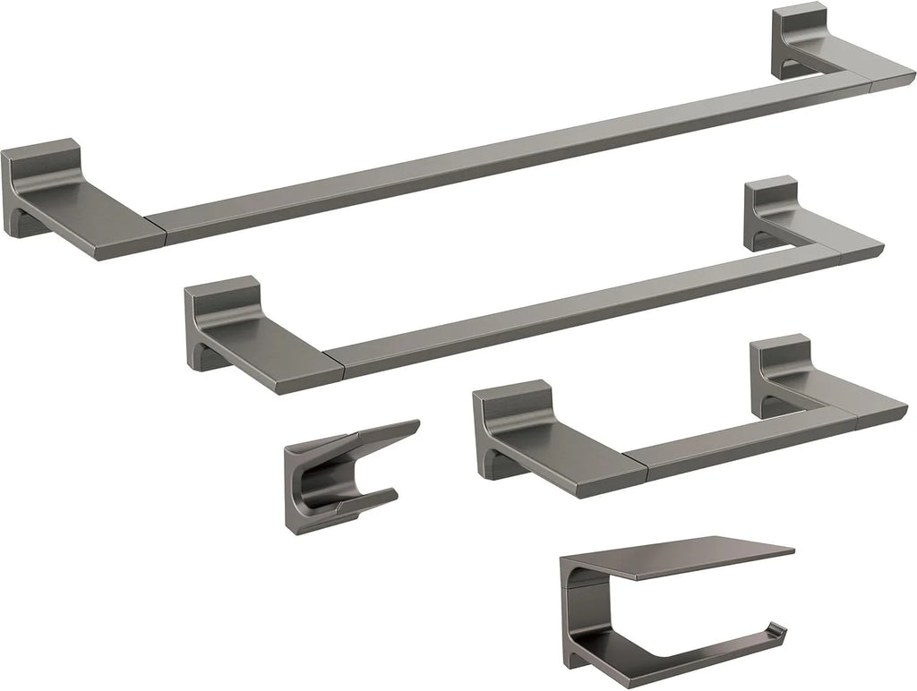 Pivotal Toilet Paper Holder With Shelf, Polished Nickel, Bathroom Accessories, 79956-PN