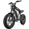 AKEZ Electric Bike for Adults - 1000W 28mph Moped Ebike with 48V 13A Removable Battery, Up to 94 Miles All Terrain Off Road E-Bike with 20*4.0 Fat Tire,Full Suspension,7-Speed UL Certified