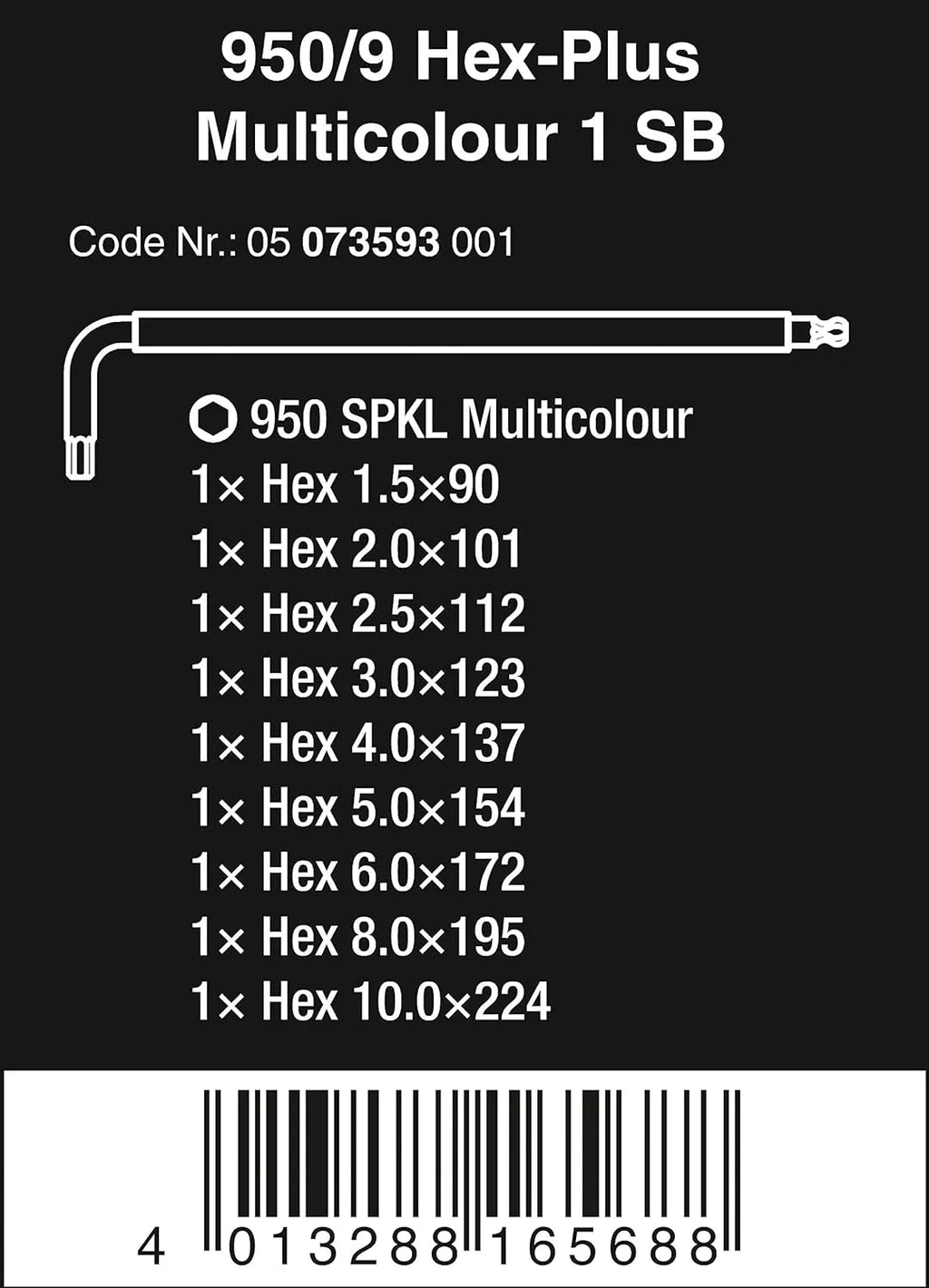 5003594001 8100 SB 2 Zyklop 3/8 Metric Ratchet Set ( Piece of 43)