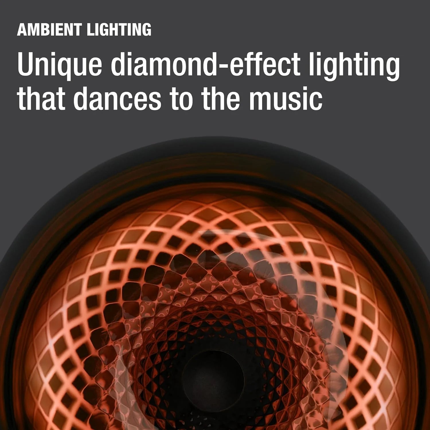 Bluetooth Home Speaker Superior Sound Quality ?? 5 Diamond Effect Light Themes Made from Recycled Materials