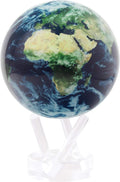 MOVA 4.5 Self-Rotating Globe Earth with Clouds, Light Powered