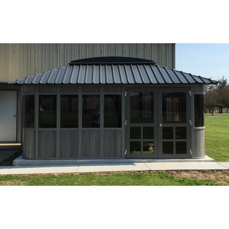 Colorado 17.5 Ft. W x 11.5 Ft. D Composite PVC Patio Gazebo Gazebo