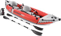 1-Person Inflatable Kayak with Paddles, Pump & Fishing Rod Holders