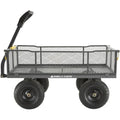 AGorilla Carts Steel Utility Cart 1000 lb. Capacity