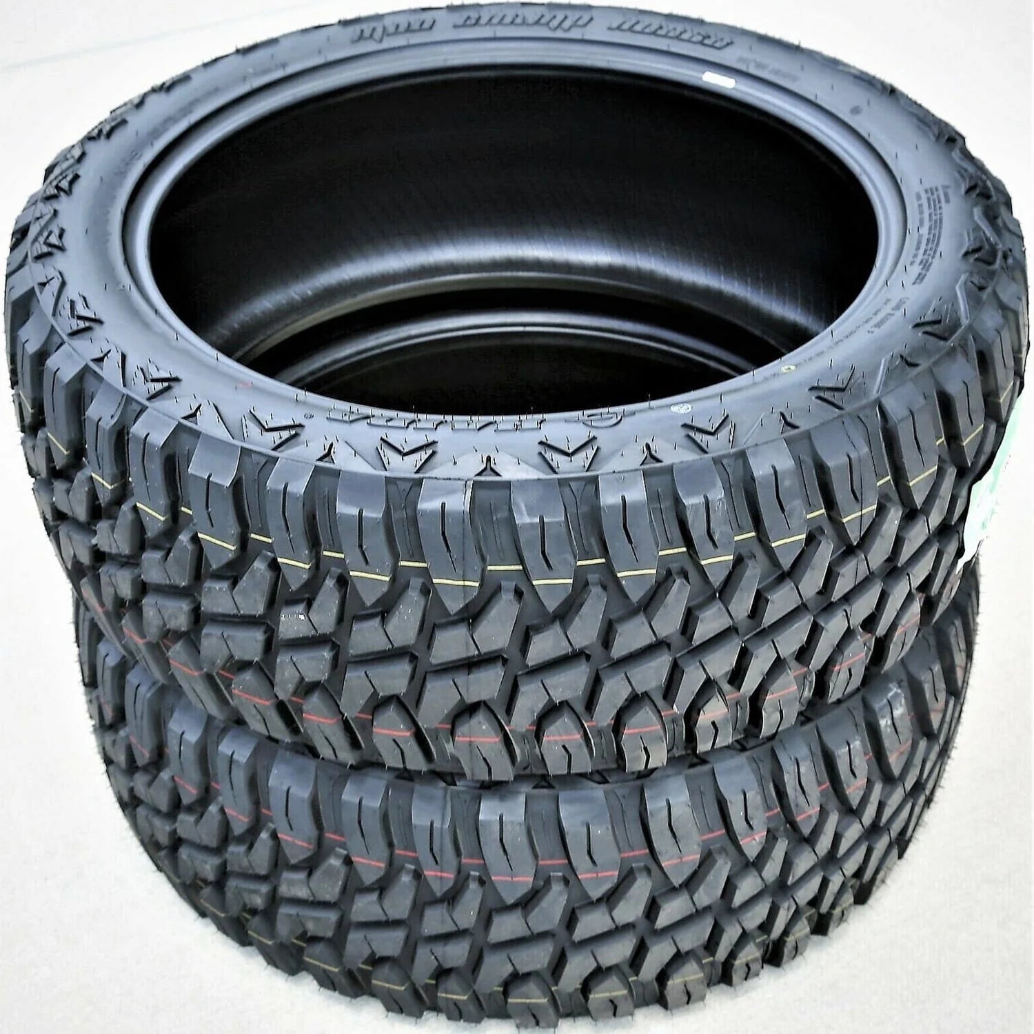 Set of 4 (four) 275/65R20 126/123Q E (10 ply) M/T mud tires