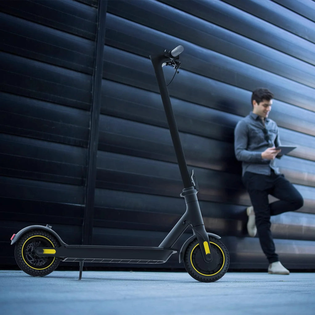 Electric Scooter -500W Motor 10 Solid Tires,Up to 18 Miles Long-Range and 19 MPH Portable Folding Commuting Scooter for Adults