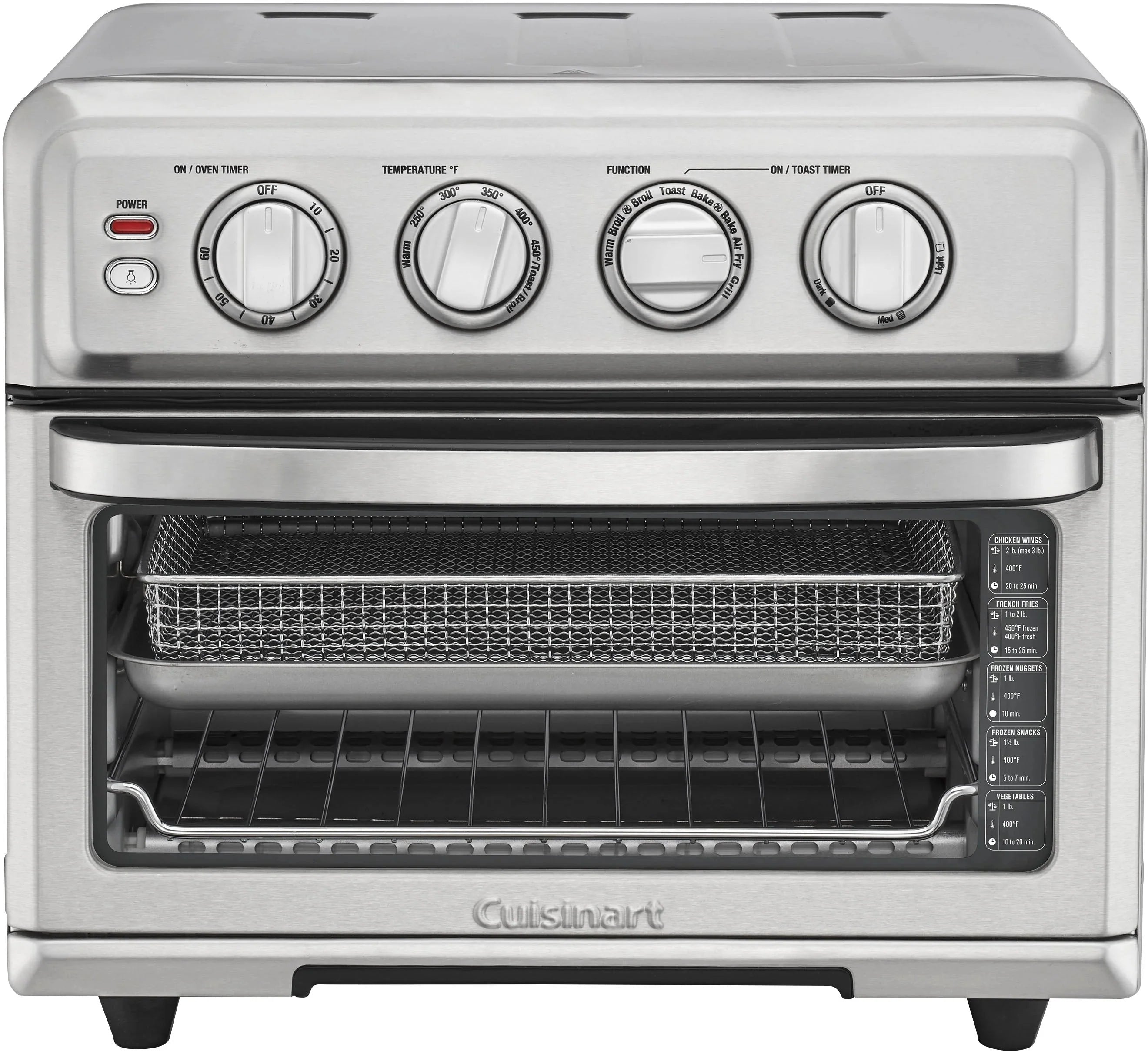 Cuisinart – Air Fryer Toaster Oven with Grill – Stainless Steel