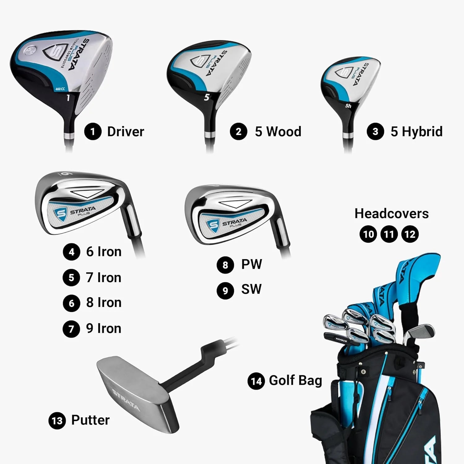 Callaway Women??s Strata Club Set, Complete Kit