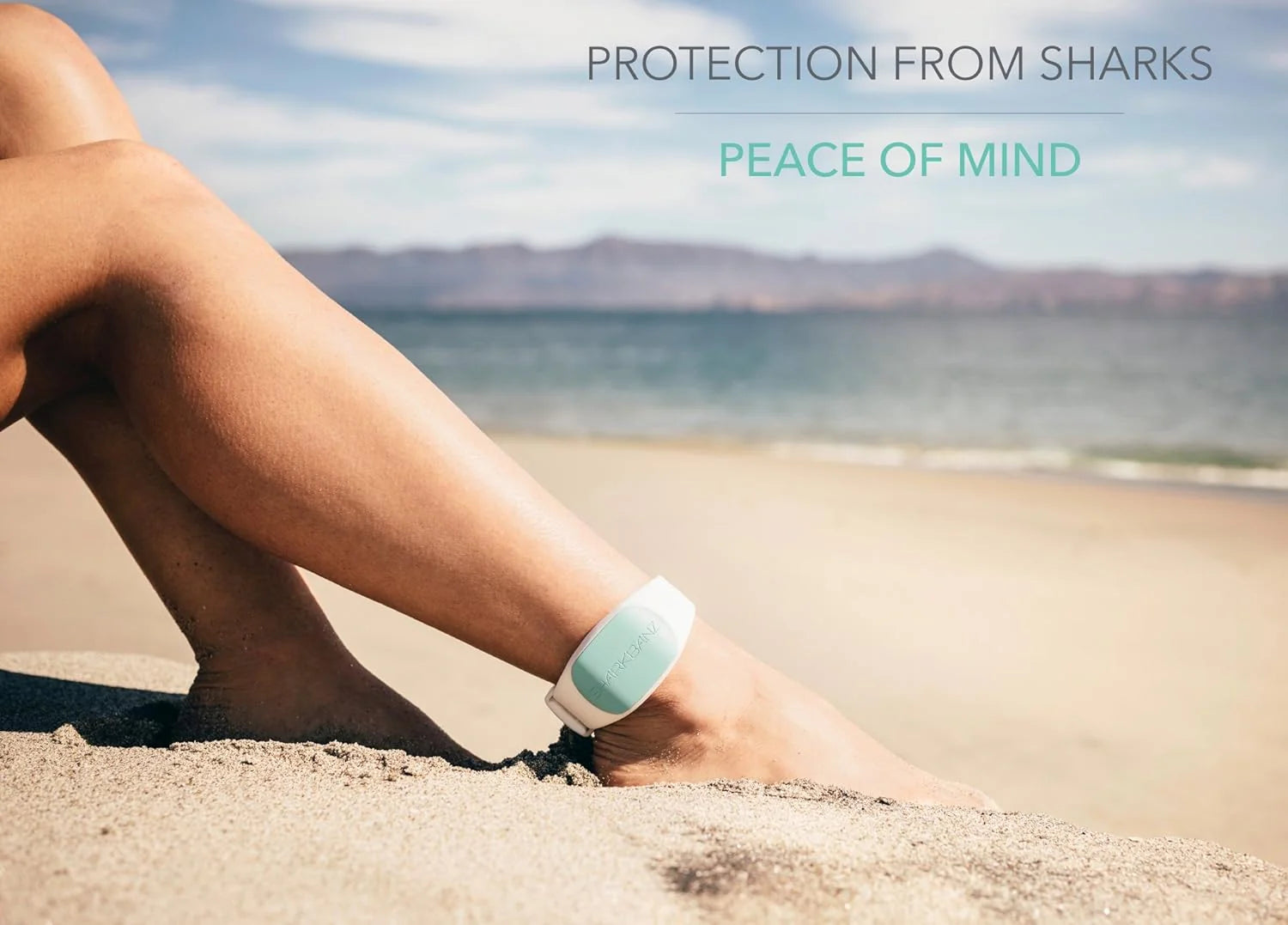 Magnetic Shark Repellent Band for Swimming, Surfing, Diving, Snorkeling and All Ocean Sports