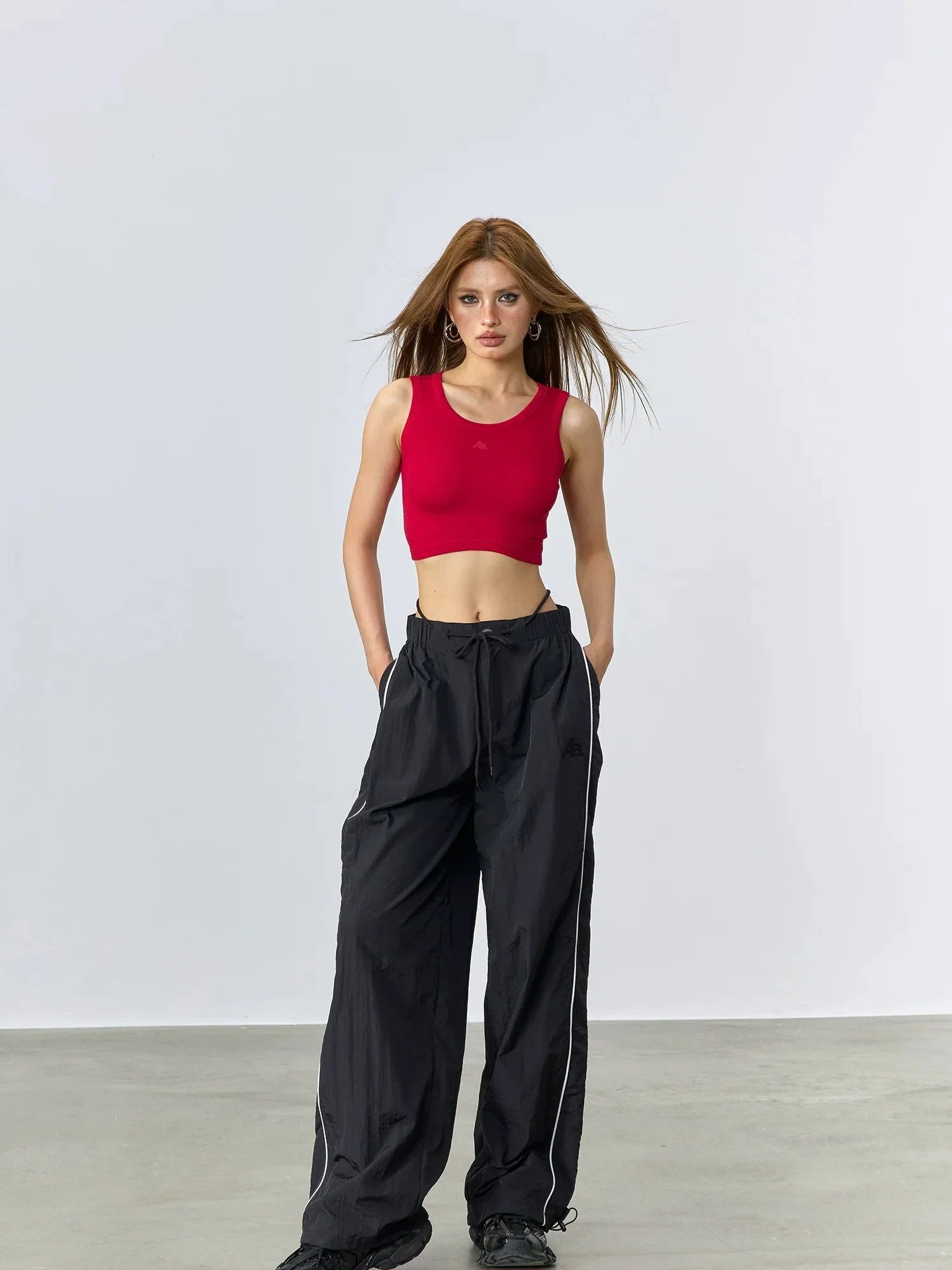Summer Breathable Casual Overalls Jazz Pants KT3193