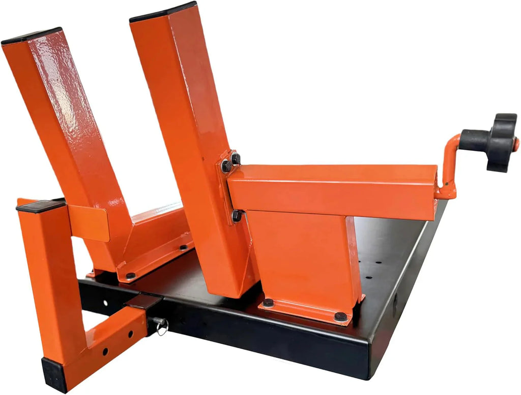 APlusLift MT1500X 1500LB Air-Operated Motorcycle & ATV Lift Table – 48 Wide with Side Extensions, 2-Year Warranty