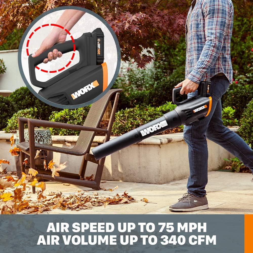 20V GT Revolution 12 4.0Ah Cordless String Trimmer & Turbine Leaf Blower Power Share Combo Kit - WG930.3 (Batteries & Charger Included)