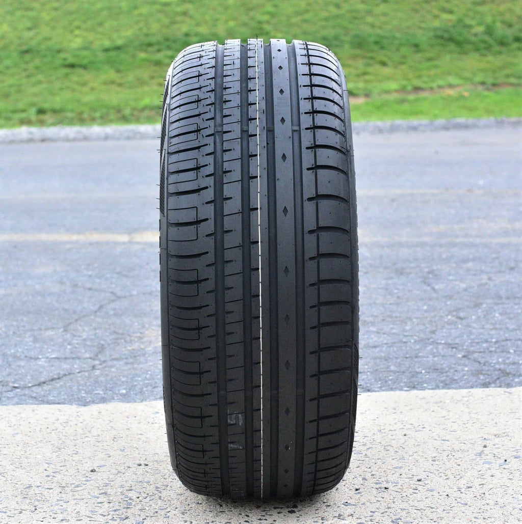 A pair of 2(2) 225/40R20 101W XL AS A/S performance tires
