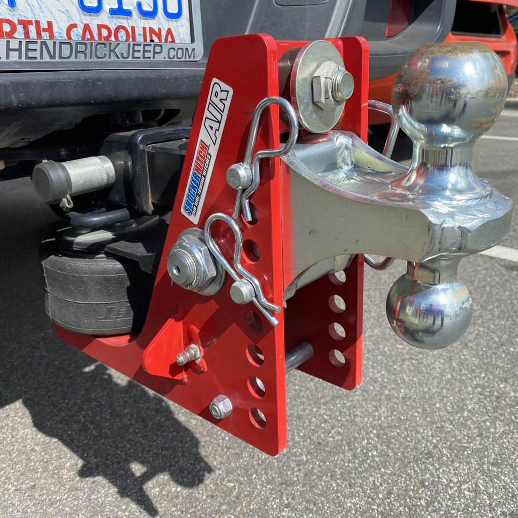 Air Hitch with Combo Ball Mount (2 & 2-5/16 Balls), Fits 2 Hitch - 12,000 lbs