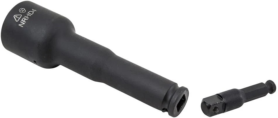 Single-Ended Impact Socket, Made in USA, Three Square Socket Sizes: 3/4-, 1-, and 1-1/8-Inch
