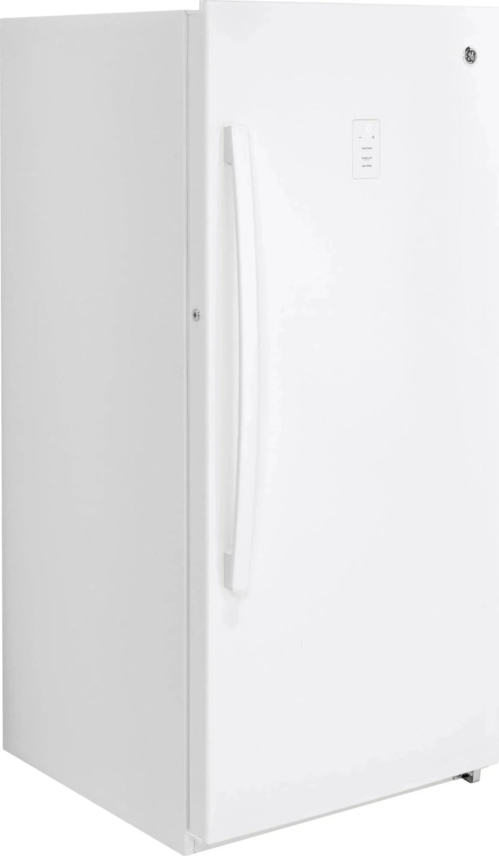 GE 14.1 Cu. ft. White Frost-free Upright Freezer FUF14DLRWW