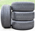 One set of 4(4)255/35R20 ZR 97Y XL A/S performance tires for: 2007-10 Mercedes-Benz S550 4Matic, 2017-18 Audi Q3 Technik