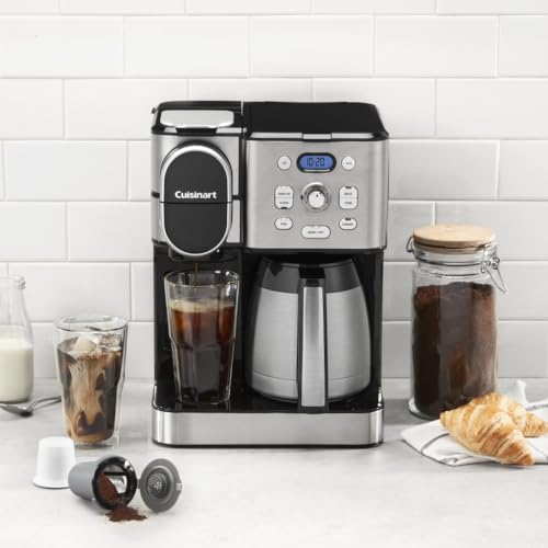 CUISINART Coffee Center? 10 Cup Thermal Coffeemaker and Single Serve Brewer: Home & Kitchen