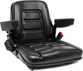 Universal Fold Down Forklift Seat, Micro Switch, Armrest And Safety Belt, for Tractor