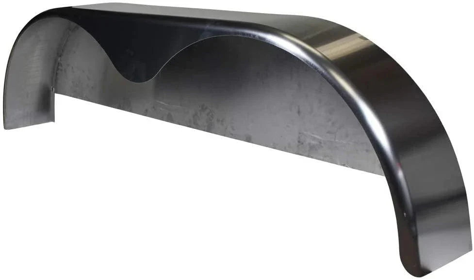 72×10-3/4 Tandem Axle Steel Trailer Fender w/Back Plate Welded In