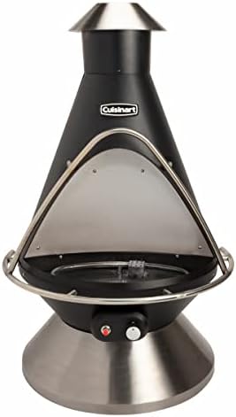 COH-600 Propane Fire Pit, Patio Heater with Tip-Over Safety Switch, 8 lbs. Lava Rocks Included, 31 x 31 x 48