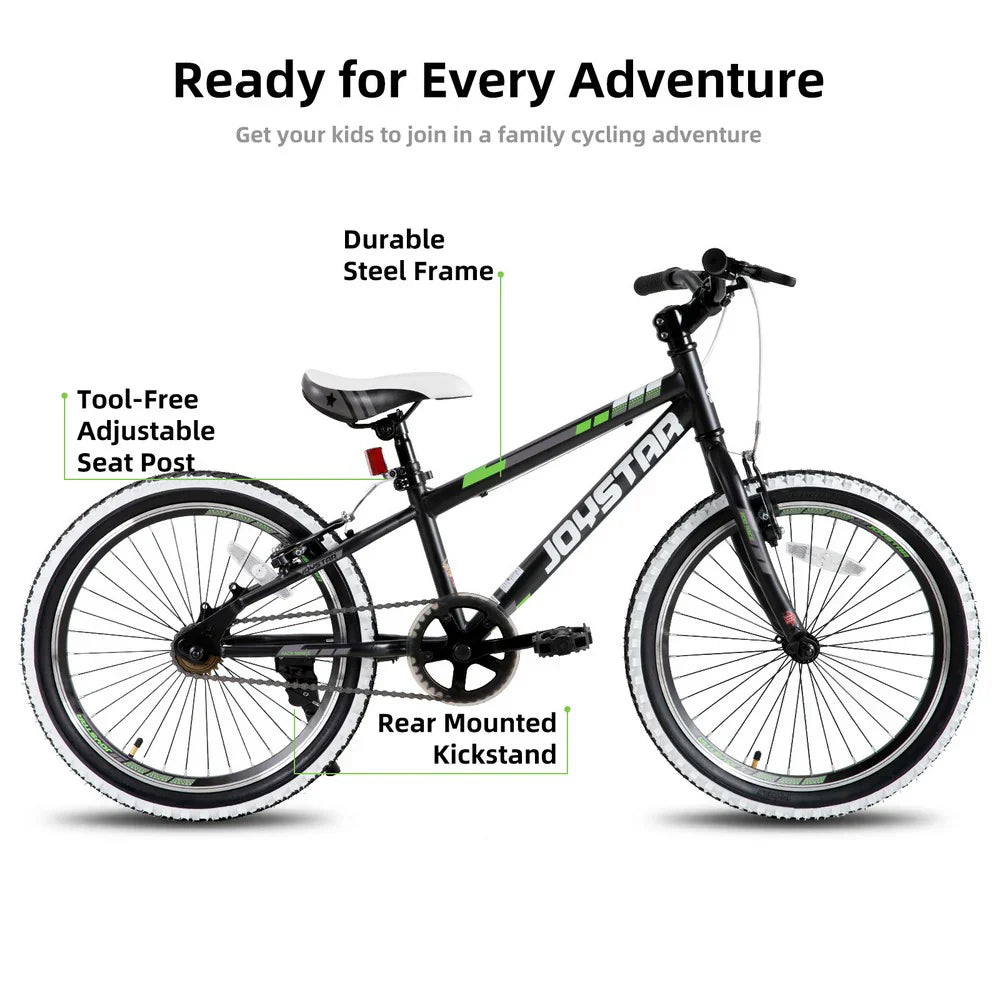 JOYSTAR Lubbock 20 24 Kids Mountain Bike Single Speed Bicycle