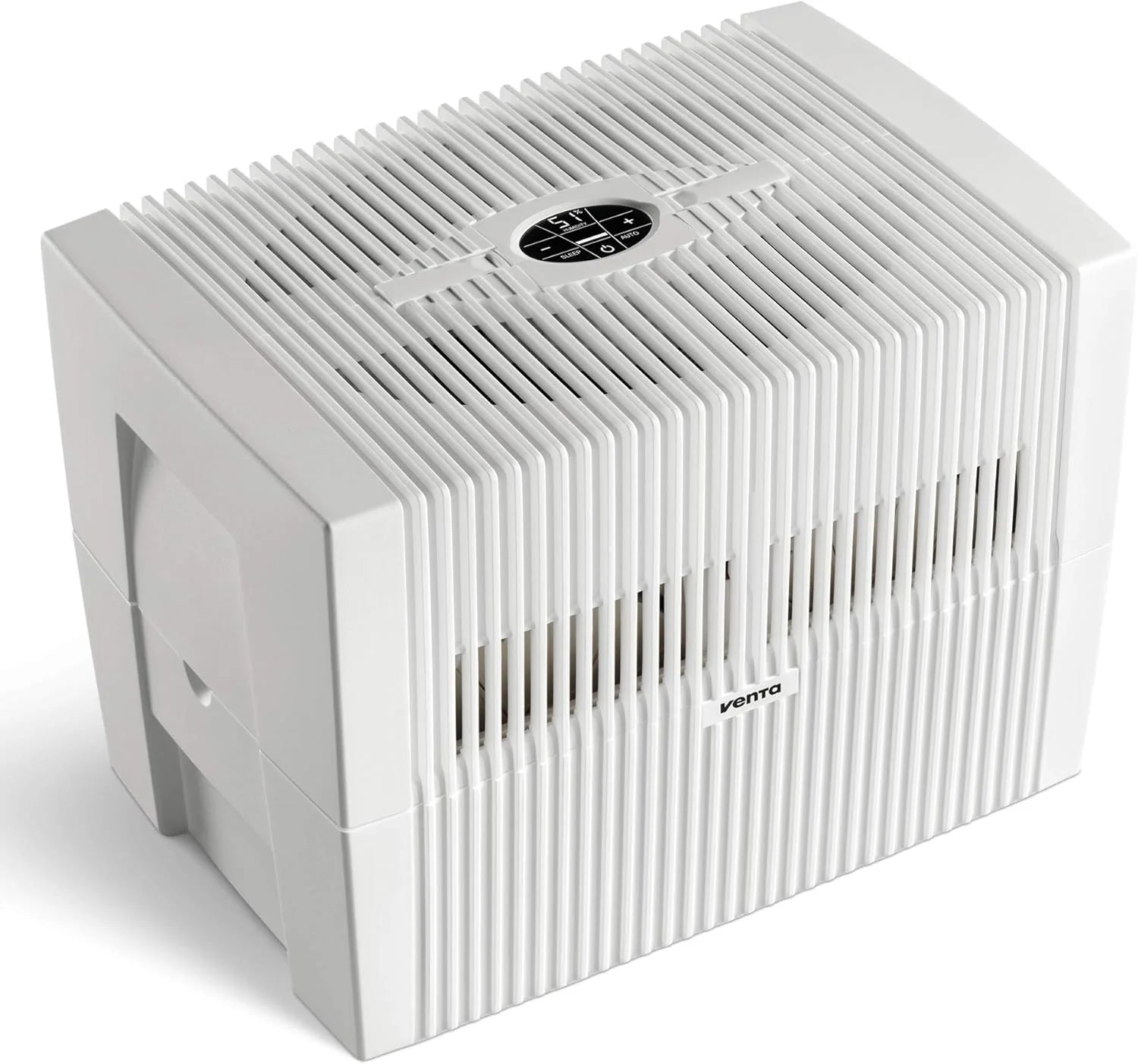 Black Humidifier - Filterless evaporative humidifier for spaces up to 645 square feet