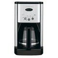 Cuisinart Brew Central 12-Cup Stainless Steel Drip Coffee Maker with Glass Carafe