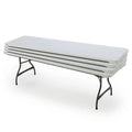 Lifetime 4-Pack Commercial Stacking 8 ft Folding Table