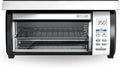 BLACK+DECKER SpaceMaker Under-Counter Toaster Oven, Digital Controls, Black/Stainless Steel, Fits 9锟芥?锟斤拷 Pizza, TROS1000D