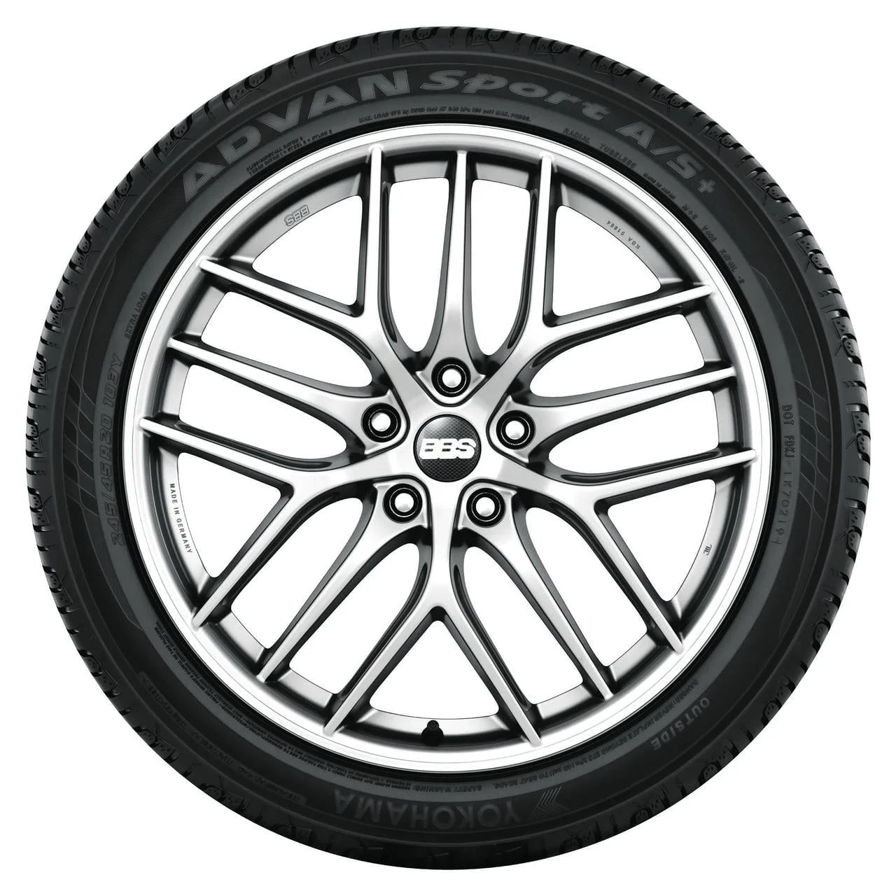 Full season 275/30R20 97Y XL passenger car tires: 2018-19 Audi RS5 base, 2023 Chevrolet Corvette Z06