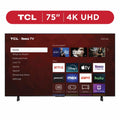 TCL 75′′ 4-Series 4K UHD HDR Smart TV with Roku, Voice Control, and Premium Design