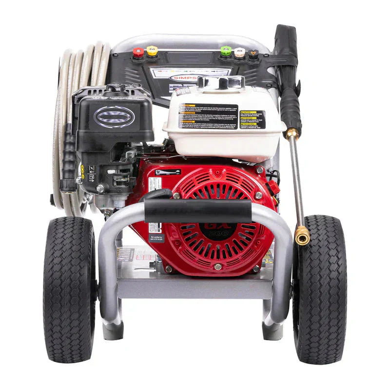 3700 PSI at 2.5 GPM HONDA GX200 with AAA Triplex Pump Cold Water Professional Gas Pressure Washer *Factory Serviced*