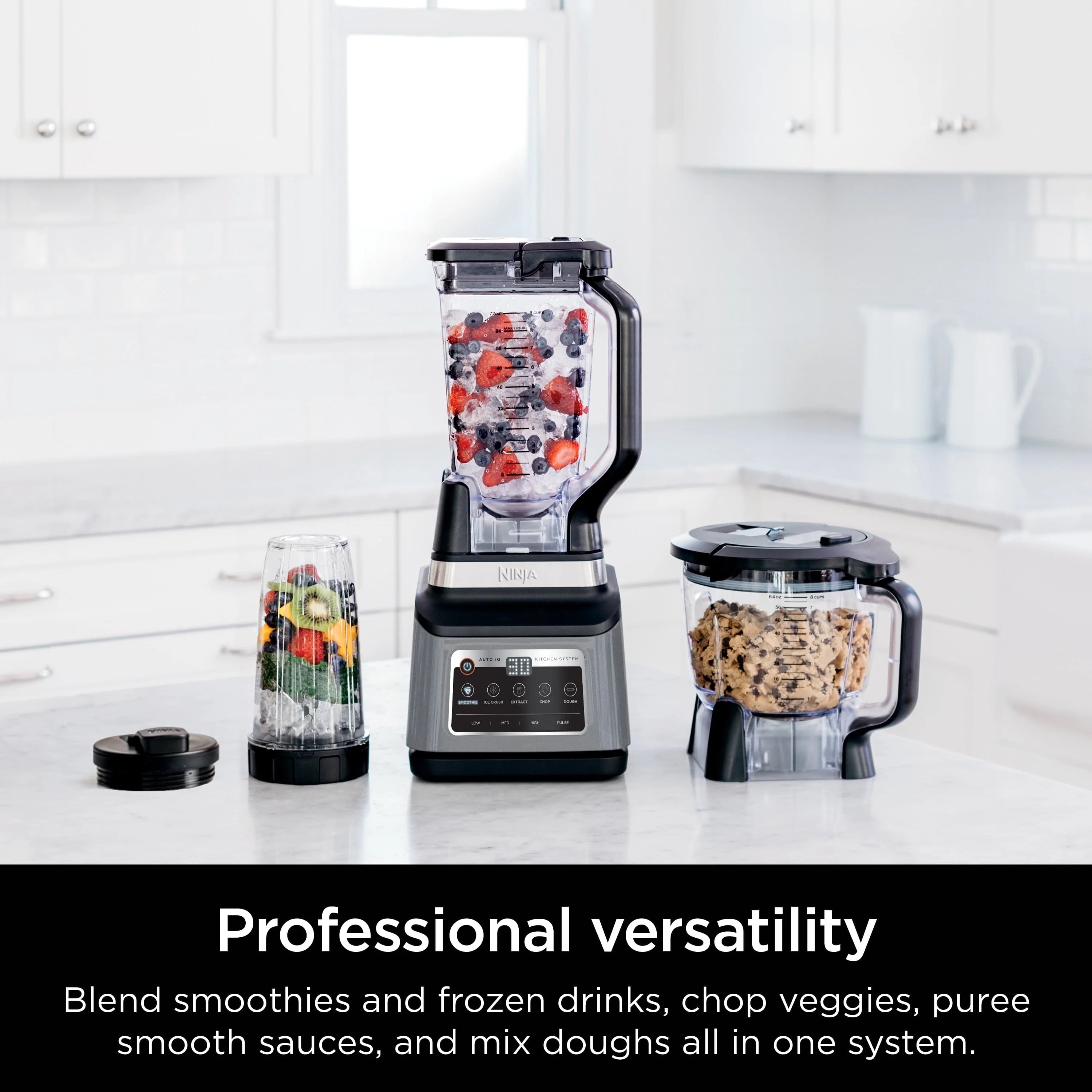 Ninja? Professional Plus Kitchen System with Auto-iQ? and 72 oz.* Total Crushing? Blender Pitcher , BN800