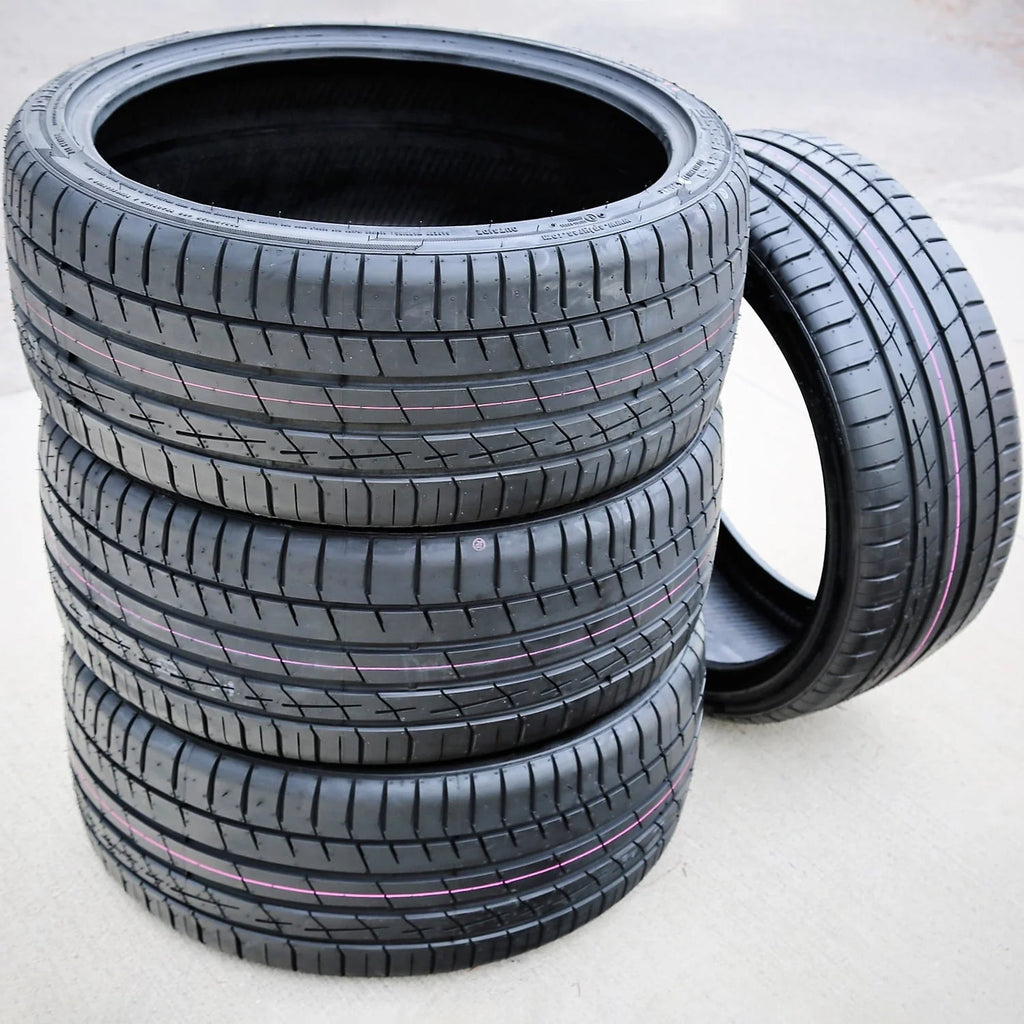 A pair of 2(2) 265/40ZR20 265/40R20 104Y XL AS A/S performance tires