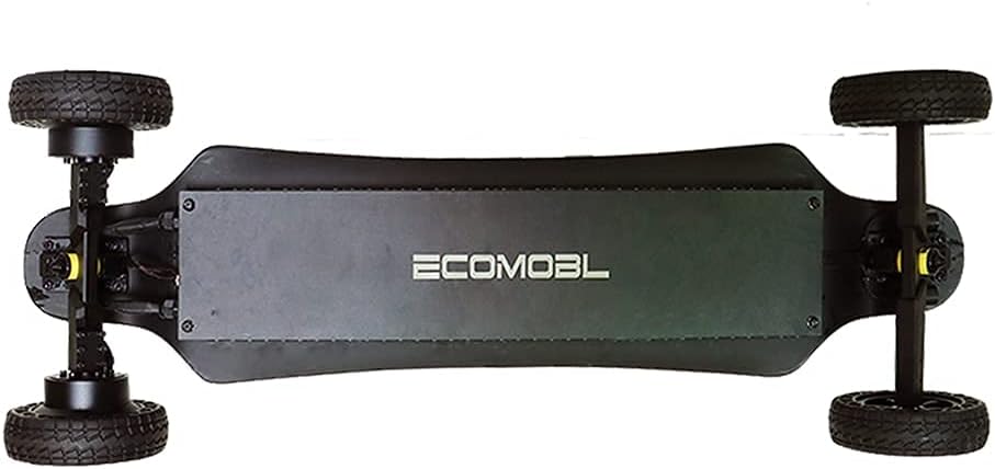 Electric Skateboard 4000 Watts | 12S3P | 35 mph | 22 Mile Range | 6 Wheels | Cool Lights |
