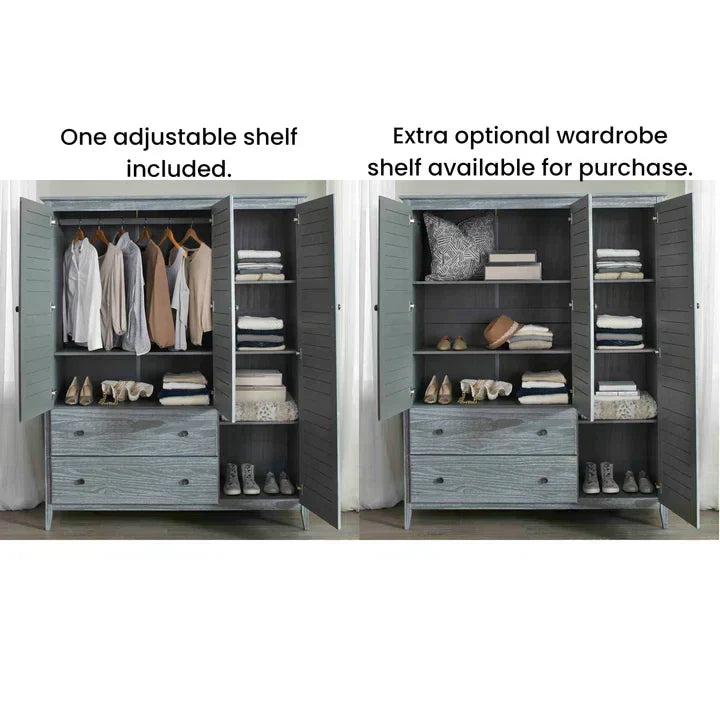Solid Wood Armoire