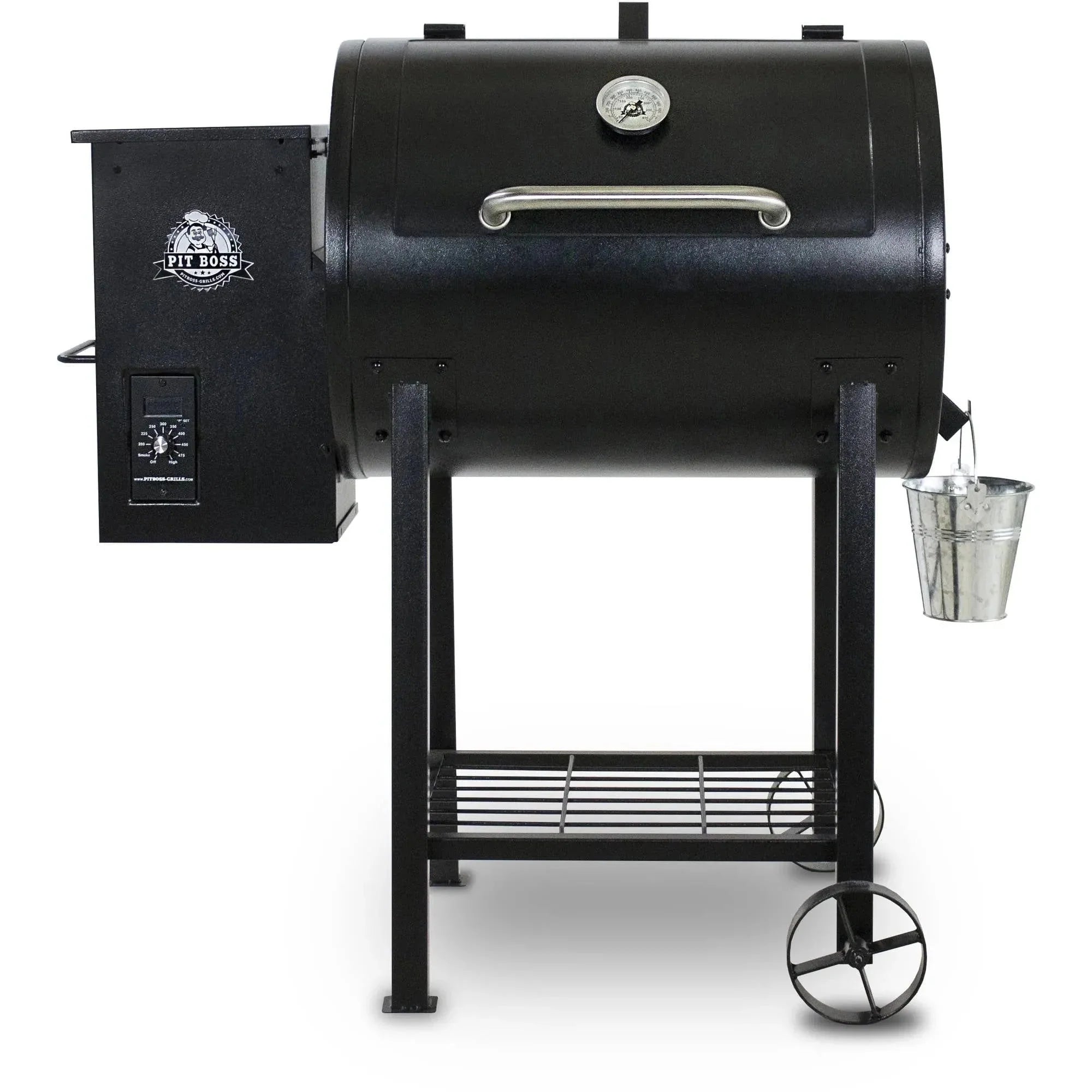 Pit Boss 700FB Wood Fired Pellet Grill with Flame Broiler, 700 Sq. In. Cooking Space