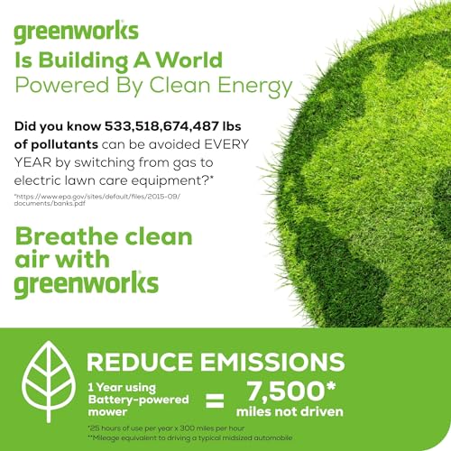 Greenworks 80V 21 Brushless Cordless Lawn Mower