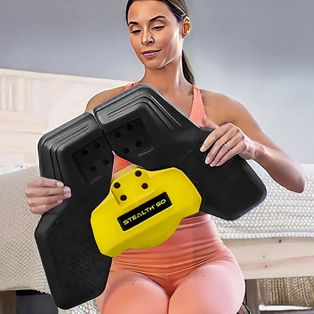 Stealth Core Deluxe Trainer - Turn Fitness Into a Fun Game - Get Strong Sexy Abs and Lean Core Playing Games On Your Phone; Free iOS/Android App; 4 Free Mobile Games Included; Dynamic Abs & Core Training; Only 3 Minutes a Day