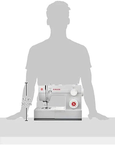 SINGER Heavy Duty 4423 High Speed Sewing Machine with Accessory Kit | Strong Motor With Enhanced Piercing Power, 97 Stitch Applications, Full Metal frame, 1-step Buttonhole & LED Light