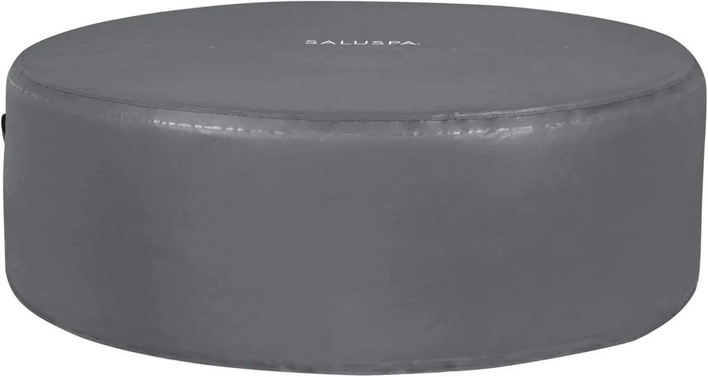 Inflatable Hot Tub Spa (71 x 26) | Portable Hot Tub with 2 Covers (1 Energy-Efficient Thermal Cover and 1 Standard Cover) | Fits Up to 2-4 Persons | Black