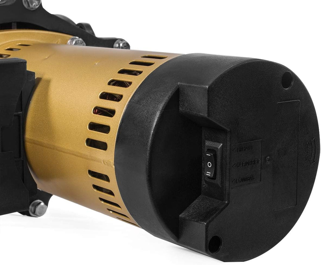 XtremepowerUS 2HP In-Ground Swimming Pool Pump Variable Speed 2 Inlet 230V High Flo w/ Slip-On Fitting