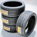 A set of four (four) 245/30R20 ZR 97W XL A/S performance tires fit: 2015 Lamborghini Huracan LP610-4, 2018 Lamborghini Huracan LP610-4 Spyder