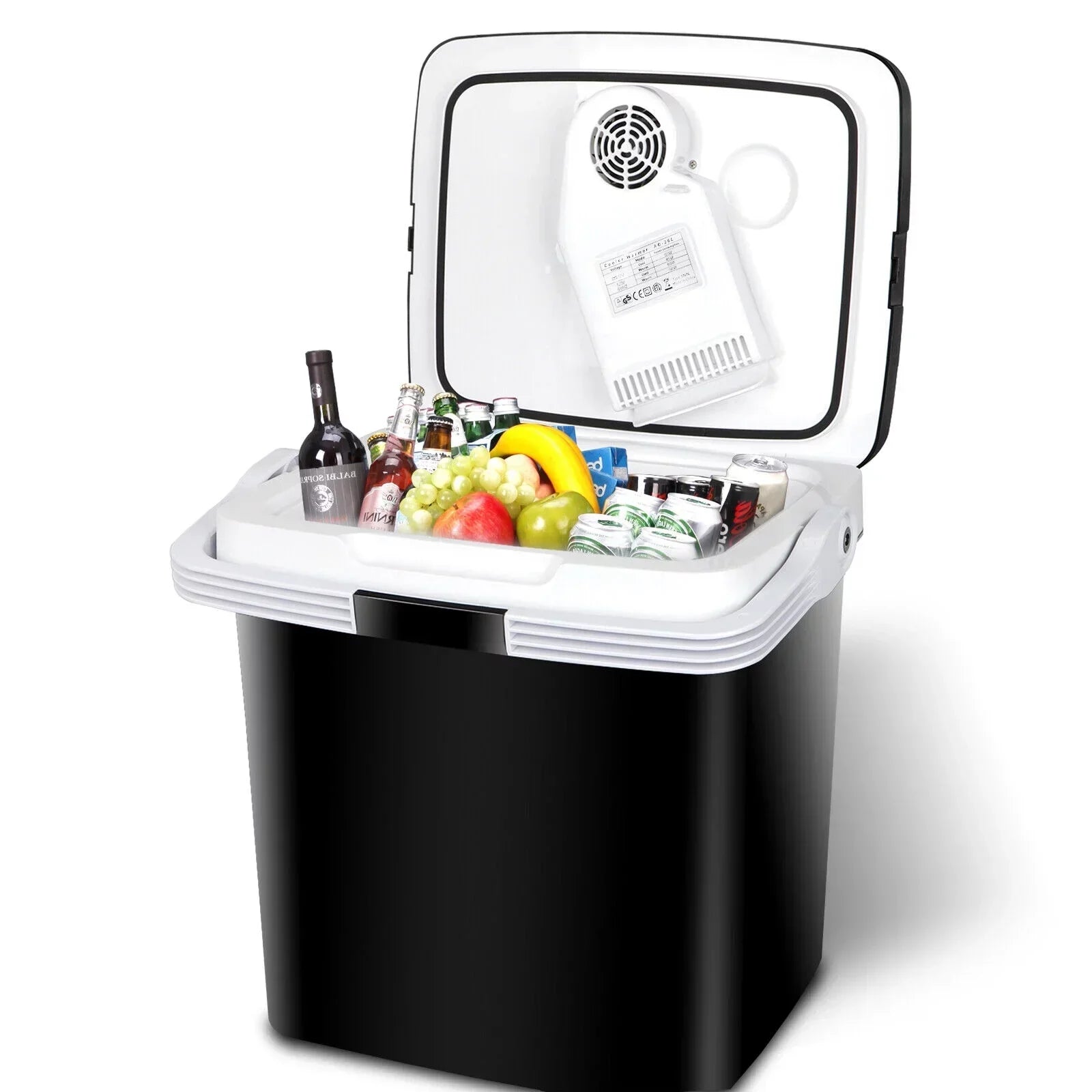 Newest Portable Iceless Thermoelectric Cooler Warmer Low Noise Car Electric Refrigerator Mini Fridge for Car Travel Trip Caming