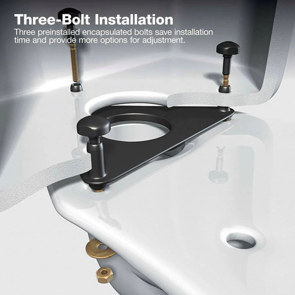 KOHLER Highline Arc Extra Tall Elongated Toilet 1.28 GPF White with Seat